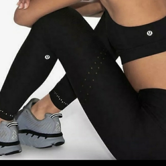 Lululemon In Focus Run Tight Blk 2 Nwt - Picture 4 of 6